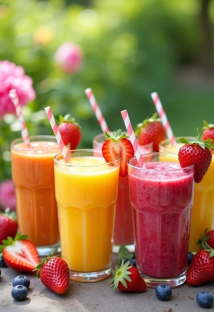 Fresh orange juice